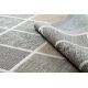 Tappeto KESHAN frange, Telaio orientale 7683/53544 beige / bleu