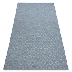 Matta SISAL FORT 36215535 blå diamonds