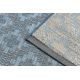 Sisal tapijt SISAL FORT 36215535 Ruit Diamant blauwkleuring