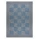 Alfombra sisal FORT 36217835 tablero de ajedrez azul