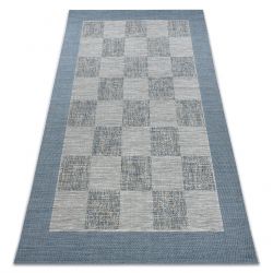 Matta SISAL FORT 36217533 Chessboard beige / blå
