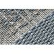 Kilimas sizalio virvelės FORT 36217533 Šachmatų linaita smėlio spalvos / mėlyna