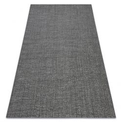 Килим SIZAL FORT 36299094 сив равномерен цвят