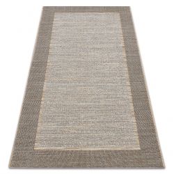 Modern DE LUXE Teppich 474 Ornament - Strukturell dunkelblau / gold