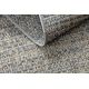 Moderní koberec DE LUXE 619 Rám - Strukturální šedá / zelená 