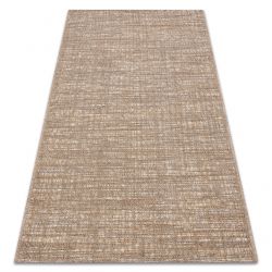 Tapis DE LUXE moderne 622 Abstraction - Structural crème / or