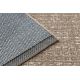 Modern DE LUXE carpet 622 Abstraction - structural cream / gold