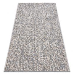 Modern DE LUXE Teppich 626 geometrisch, Diamanten - Strukturell grau / grün