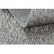 Moderní koberec DE LUXE 626 Geometrický, diamanty - Strukturální šedá / zelená 