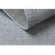Modern DE LUXE carpet 2082 ornament vintage - structural cream / grey