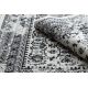 Dywan DE LUXE nowoczesny 629 Abstrakcja - Strukturalny szary / złoty