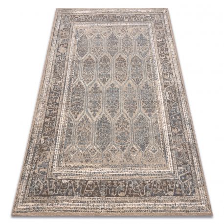 Carpet CORE A004 Frame, Shaded - structural two levels of fleece, beige / pink