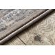 Carpet CORE A004 Frame, Shaded - structural two levels of fleece, beige / pink