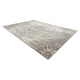 Alfombra CORE A004 Marco, sombreado - estructural, dos niveles de vellón, marfil / gris / azul