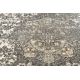 Covor CORE A004 Cadru, Umbrită - structural, două niveluri de lână, fildeș / gri / albastru