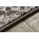 Alfombra CORE A004 Marco, sombreado - estructural, dos niveles de vellón, marfil / gris / azul