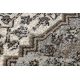Covor CORE A004 Cadru, Umbrită - structural, două niveluri de lână, fildeș / gri / albastru