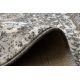 Covor CORE A004 Cadru, Umbrită - structural, două niveluri de lână, fildeș / gri / albastru