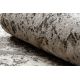 Covor CORE A004 Cadru, Umbrită - structural, două niveluri de lână, fildeș / gri / albastru