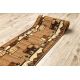 Tapete moderno CORE W3824 Ornamento Vintage - estrutural, dois níveis, creme / cinzento