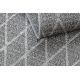 Modern DE LUXE Teppich 460 Linien - Strukturell dunkelblau / gold