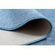 Paklājs - Paklāju segumi SANTA FE zils 74 gluda, viendabīga, vienkrāsains