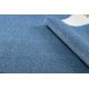 Teppich Teppichboden SANTA FE blau 74 eben, glatt, einfarbig