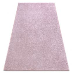 TAPIJT - Vloerbekleding SAN MIGUEL vuil rozekleuring 61 , glad , uniform, enkele kleur