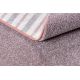 Carpet wall-to-wall SAN MIGUEL blush pink 61 plain, flat, one colour
