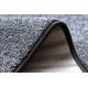 Carpet wall-to-wall SAN MIGUEL grey 97 plain, flat, one colour