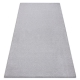 Teppich Teppichboden VELVET MICRO grau 90 eben, glatt, einfarbig