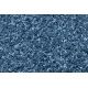 Paklājs apļveida SANTA FE zils 74 gluda, viendabīga, vienkrāsains