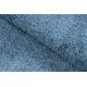 Teppich rund SANTA FE blau 74 eben, glatt, einfarbig