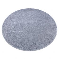 SANTA FE szőnyeg kör ezüst 92 egyszerű, egyszínű