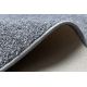 Carpet, round SANTA FE silver 92 plain, flat, one colour