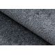 Teppich rund SANTA FE grau 97 eben, glatt, einfarbig