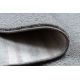 Alfombra CORE W9782 - estructural, dos niveles de vellón, marfil / gris