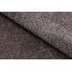 Carpet, round SAN MIGUEL brown 41 plain, flat, one colour