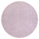 SAN MIGUEL szőnyeg kör rózsaszín 61 egyszerű, egyszínű
