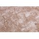 Teppich CORE W9797 Rahmen, Rosette - Struktur zwei Vliesebenen, blau / grau