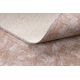 Teppich CORE W9797 Rahmen, Rosette - Struktur zwei Vliesebenen, blau / grau