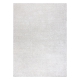 Carpet wall-to-wall SANTA FE cream 031 plain, flat, one colour