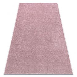 Teppich Teppichboden SANTA FE erröten rosa 60 eben, glatt, einfarbig