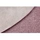 SANTA FE szőnyeg kör rózsaszín 60 egyszerű egyszínű