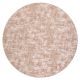 Carpet, round SOLID beige 30 CONCRETE