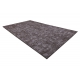 килим CORE W6764 Mароканска детелина - структурно, две нива на руно, сив / крем