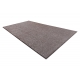 Fitted carpet SAN MIGUEL brown 41 plain, flat, one colour