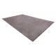 Fitted carpet SANTA FE brown 42 plain, flat, one colour