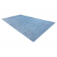 Τοποθετημένο χαλί SANTA FE μπλε 74 απλό, επίπεδη, ένα χρώμα