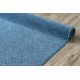 Wykładzina dywanowa SANTA FE niebieski 74 gładki, jednolity, jednokolorowy